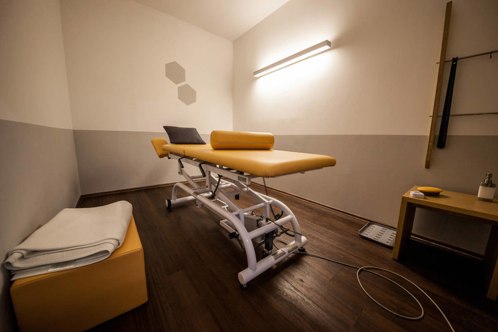 Behandlungsraum medizinische Physiotherapie Vogtareuth